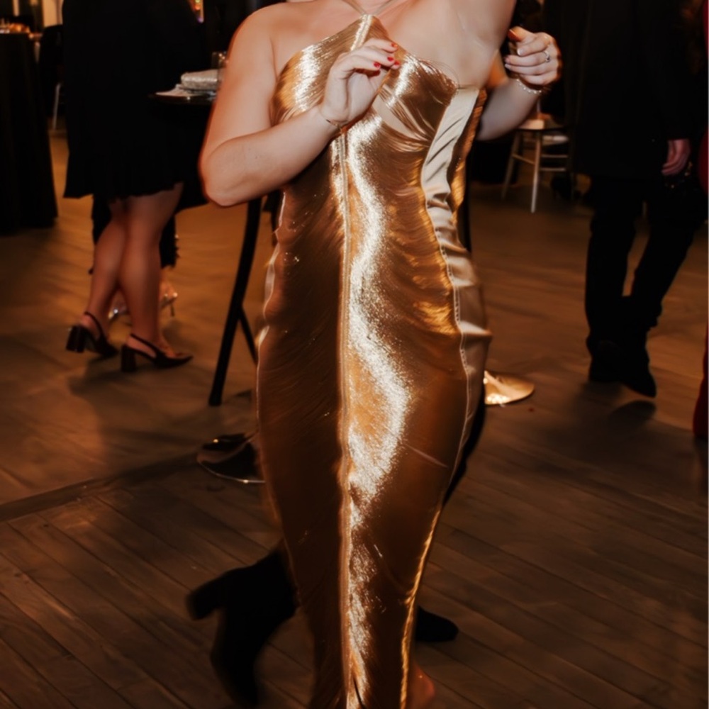 Cult Gaia Gold Renata Dress - Picture 5 of 7